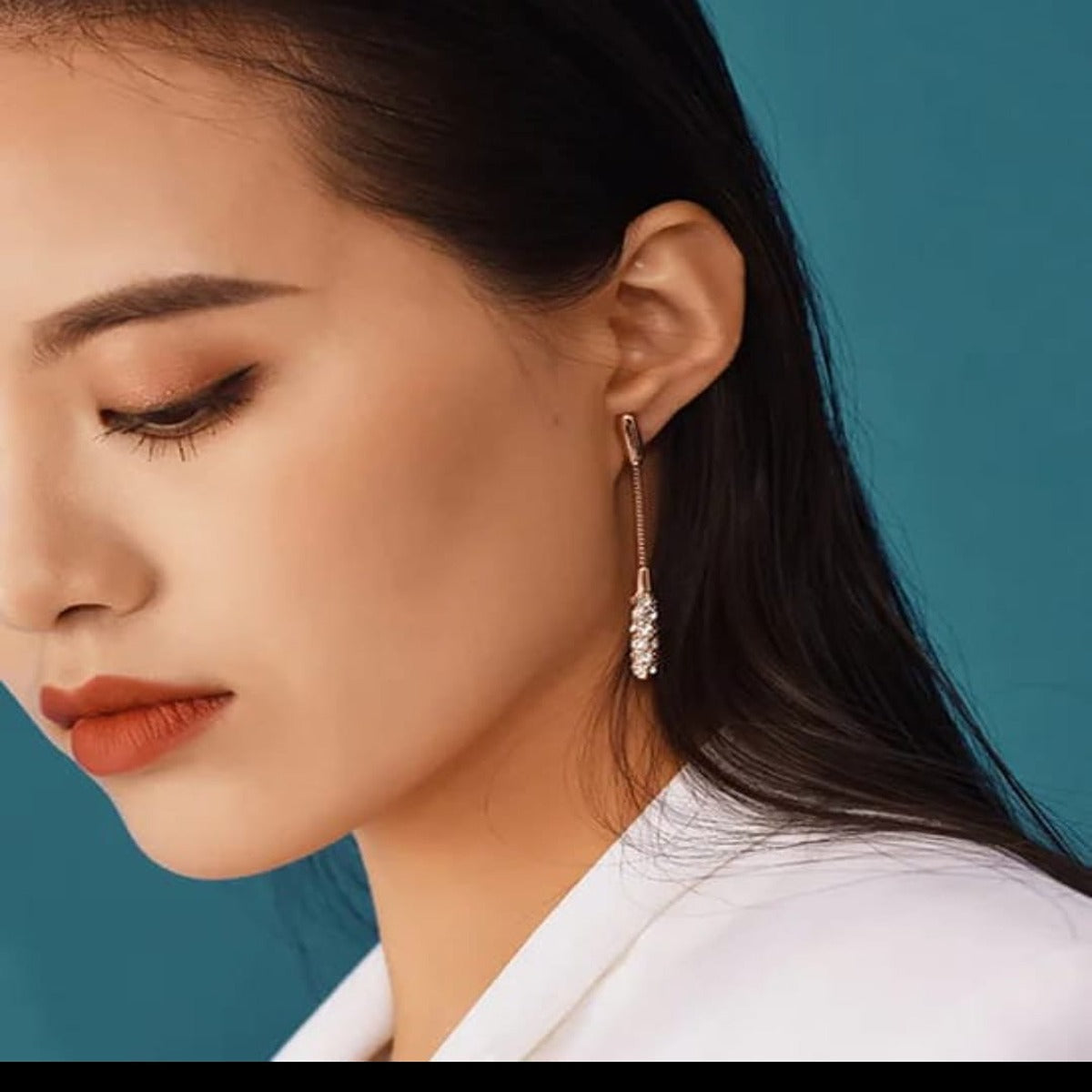 Diamond Dangler Earring