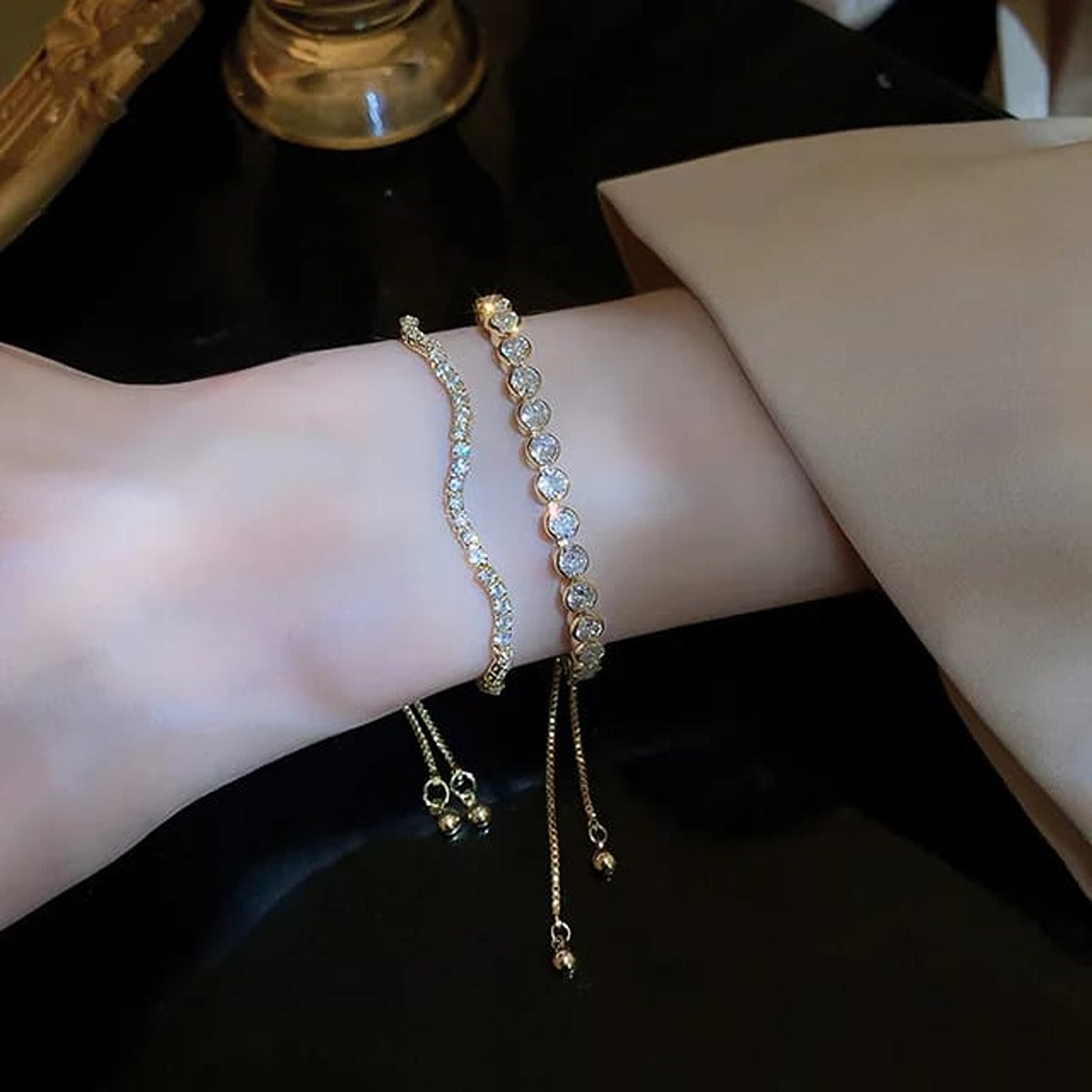 Pair of Stunning Diamond Bracelet