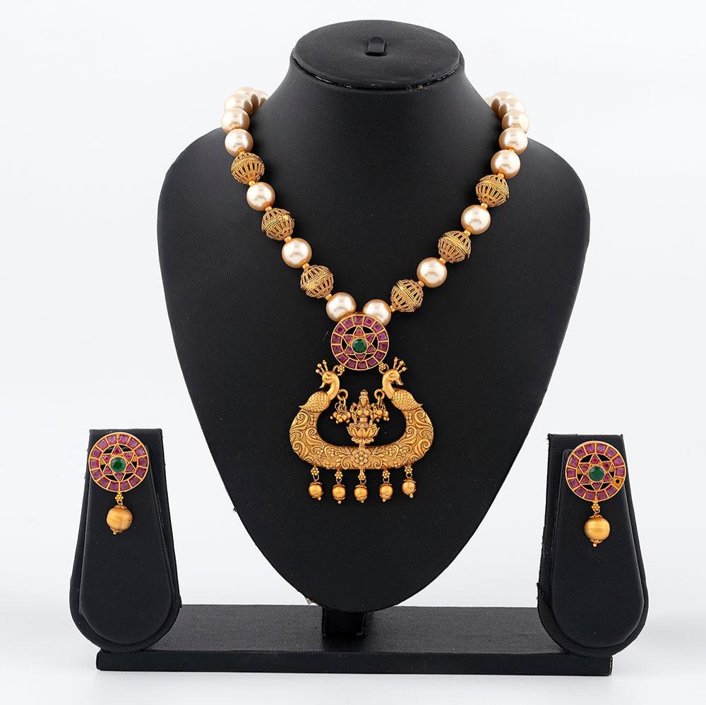Pearl Gold Fusion necklace
