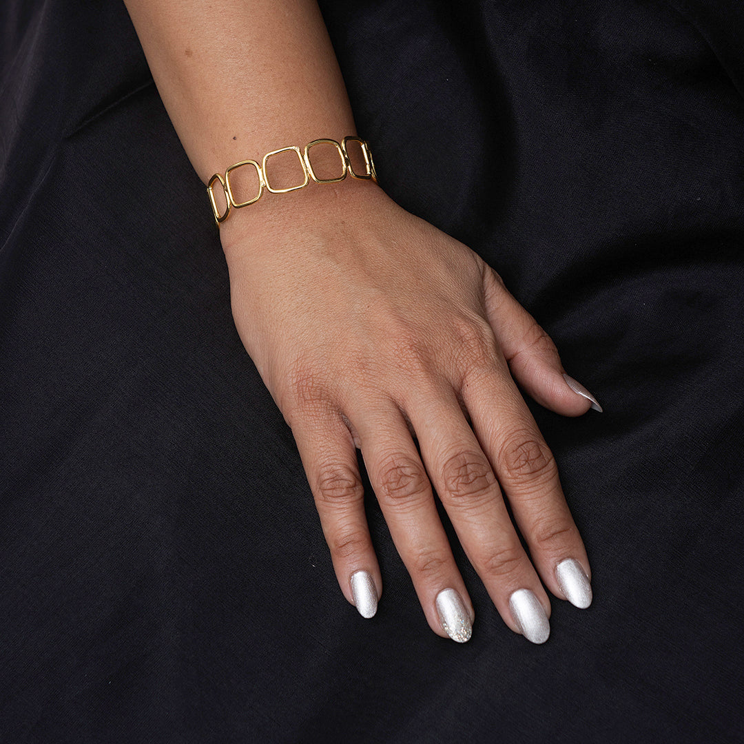 Golden bracelet band