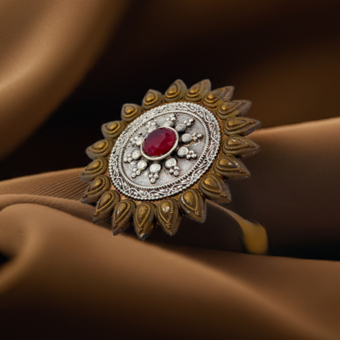 Red Stone Ring