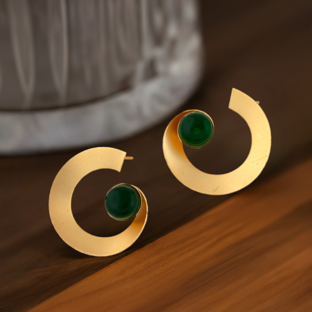 Green Turner Earrings