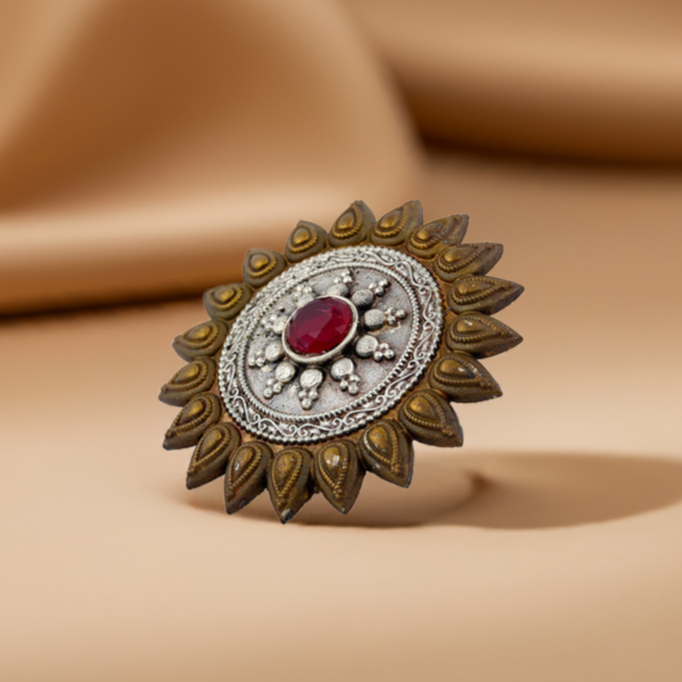 Red Stone Ring