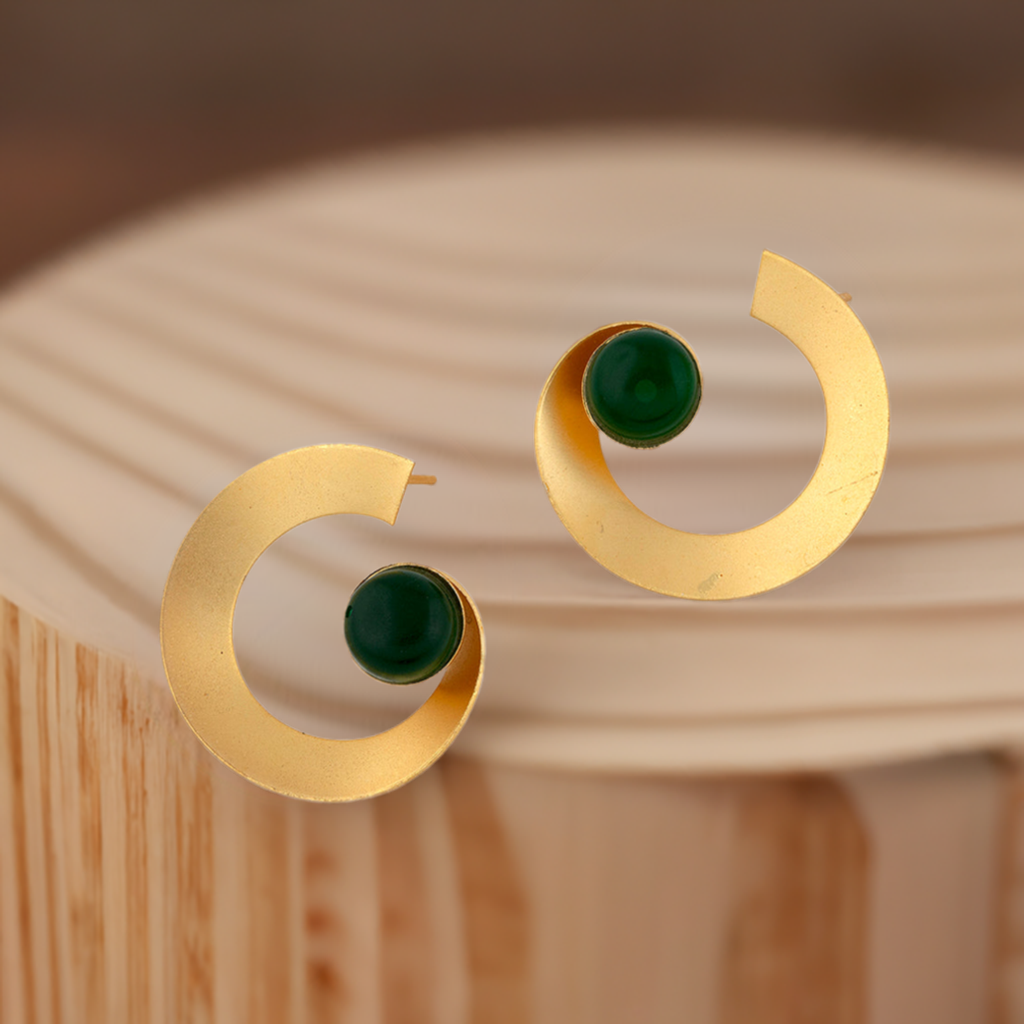 Green Turner Earrings