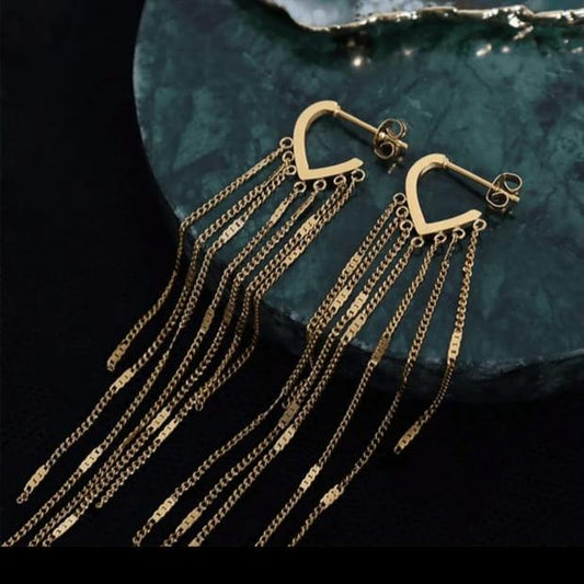 Long Chain Earrings