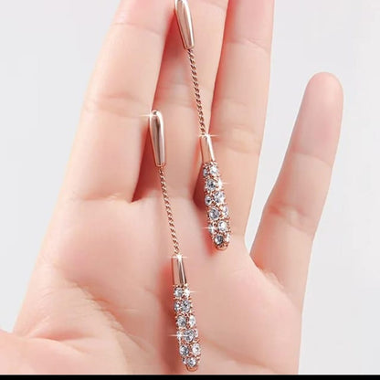 Diamond Dangler Earring