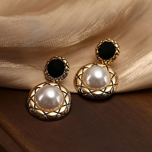 Luxury Pearl Stone Earring