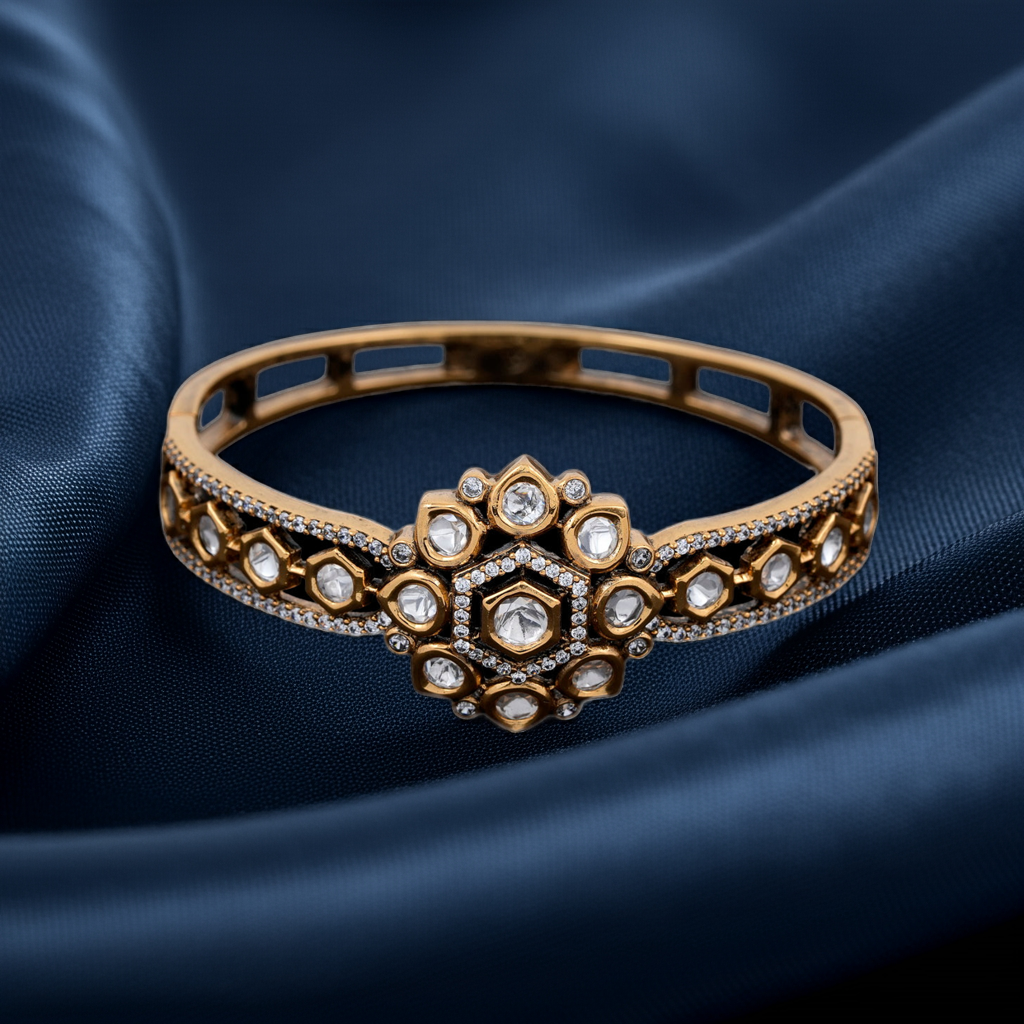 Dia & Polki studded Bracelet