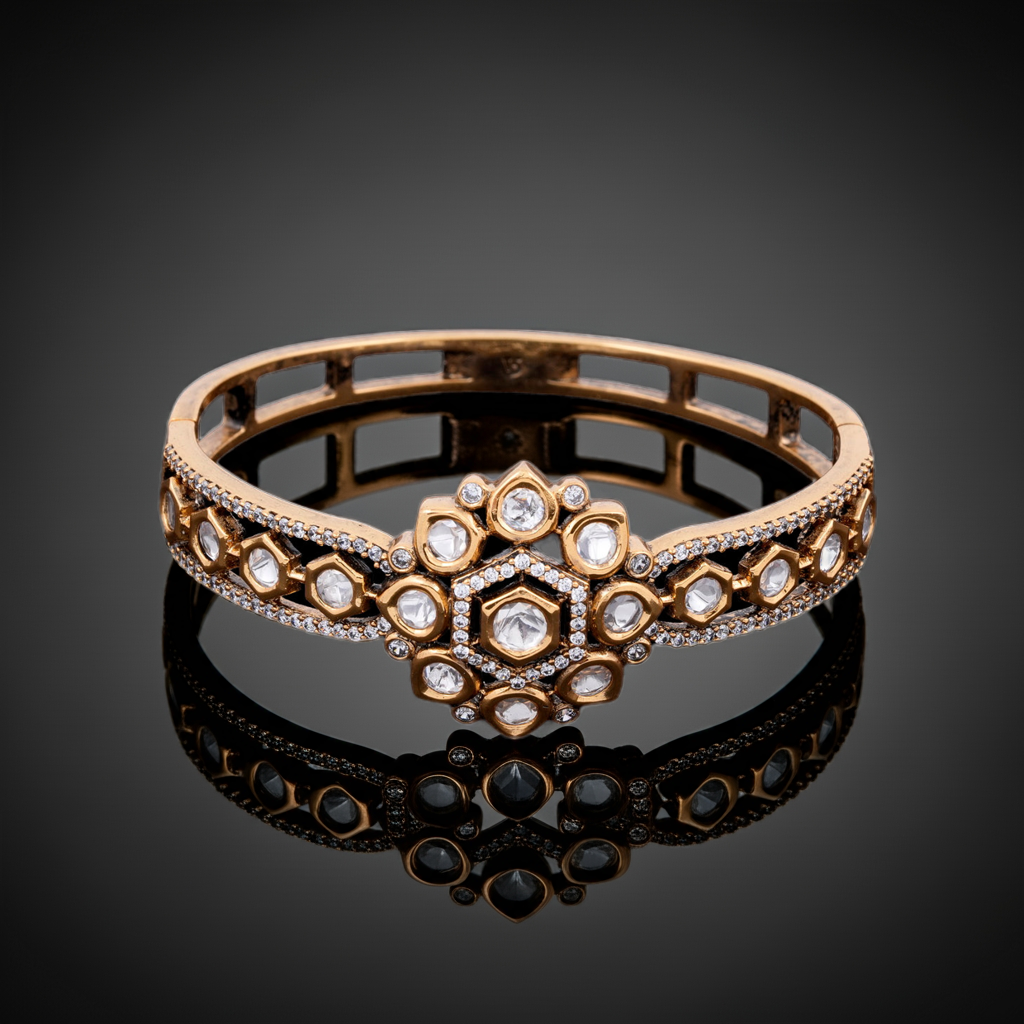 Dia & Polki studded Bracelet