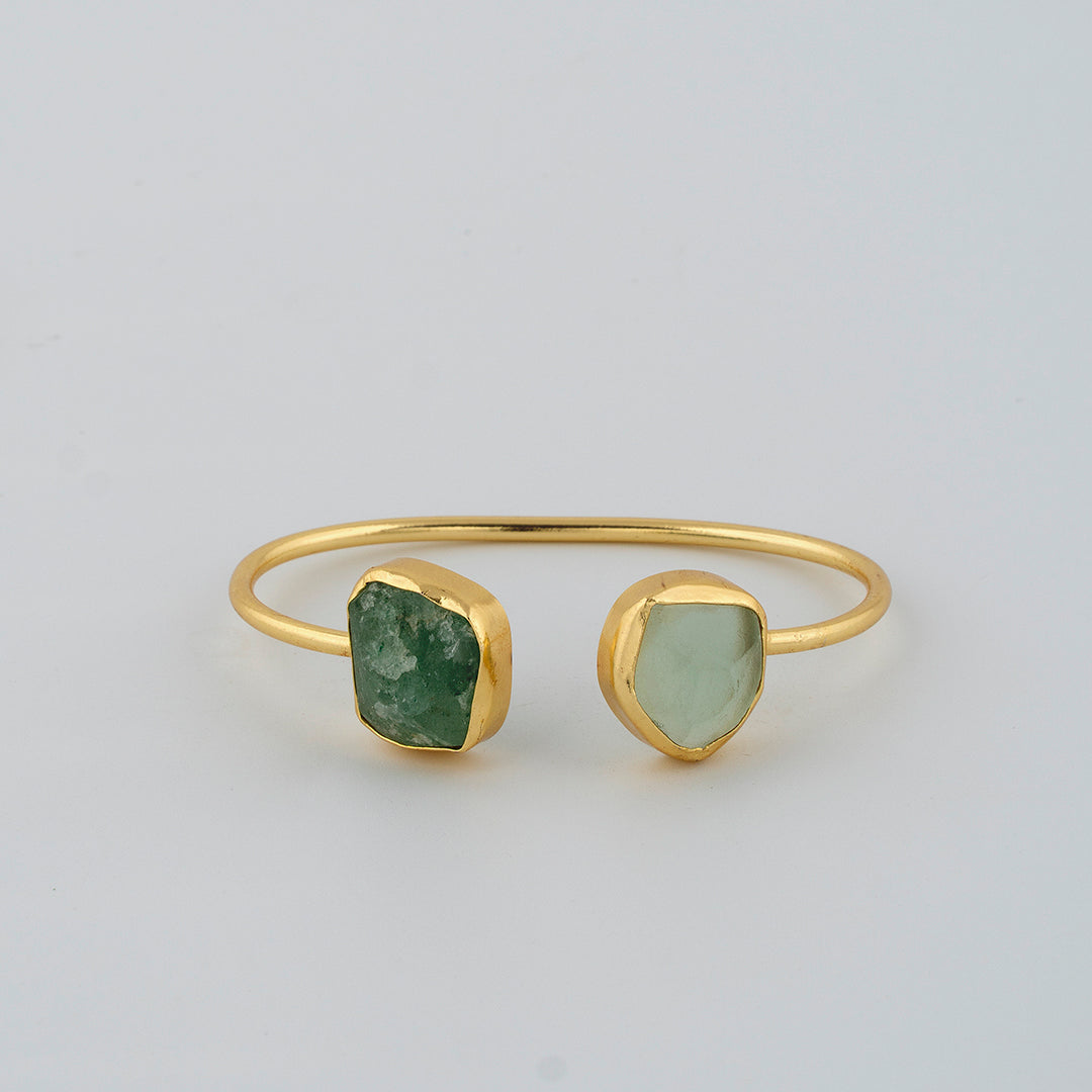 Ivory & Green  adjustable cuff