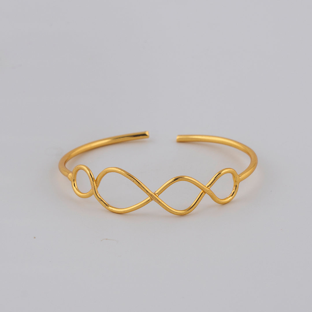 Golden infinity band