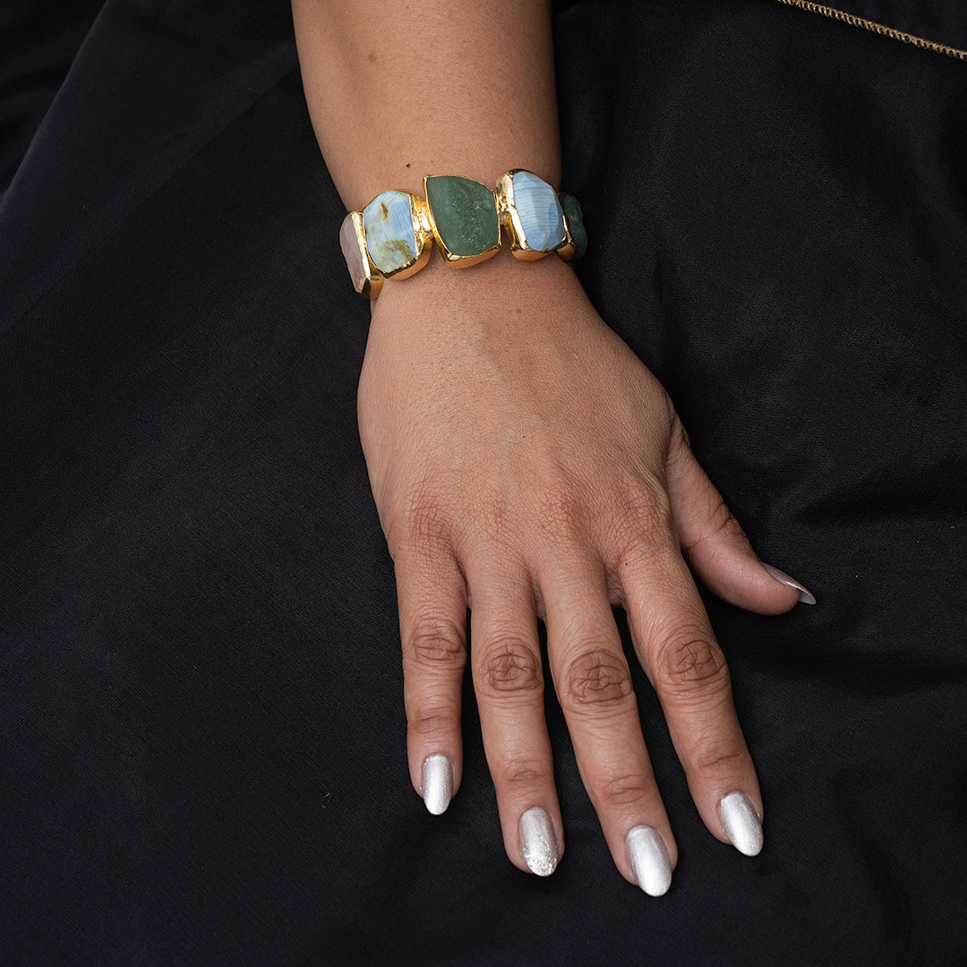Multi Color Stone Bracelet