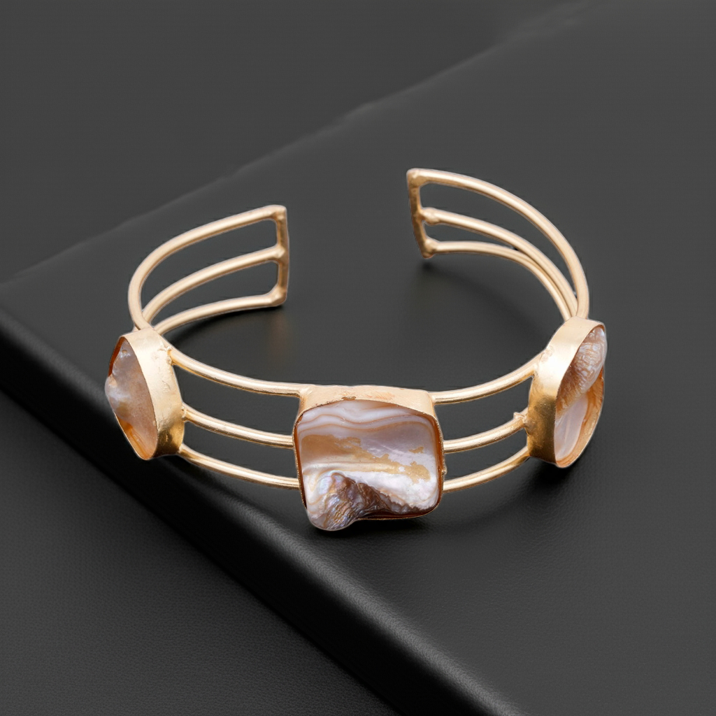 Marble kada bangle wrap