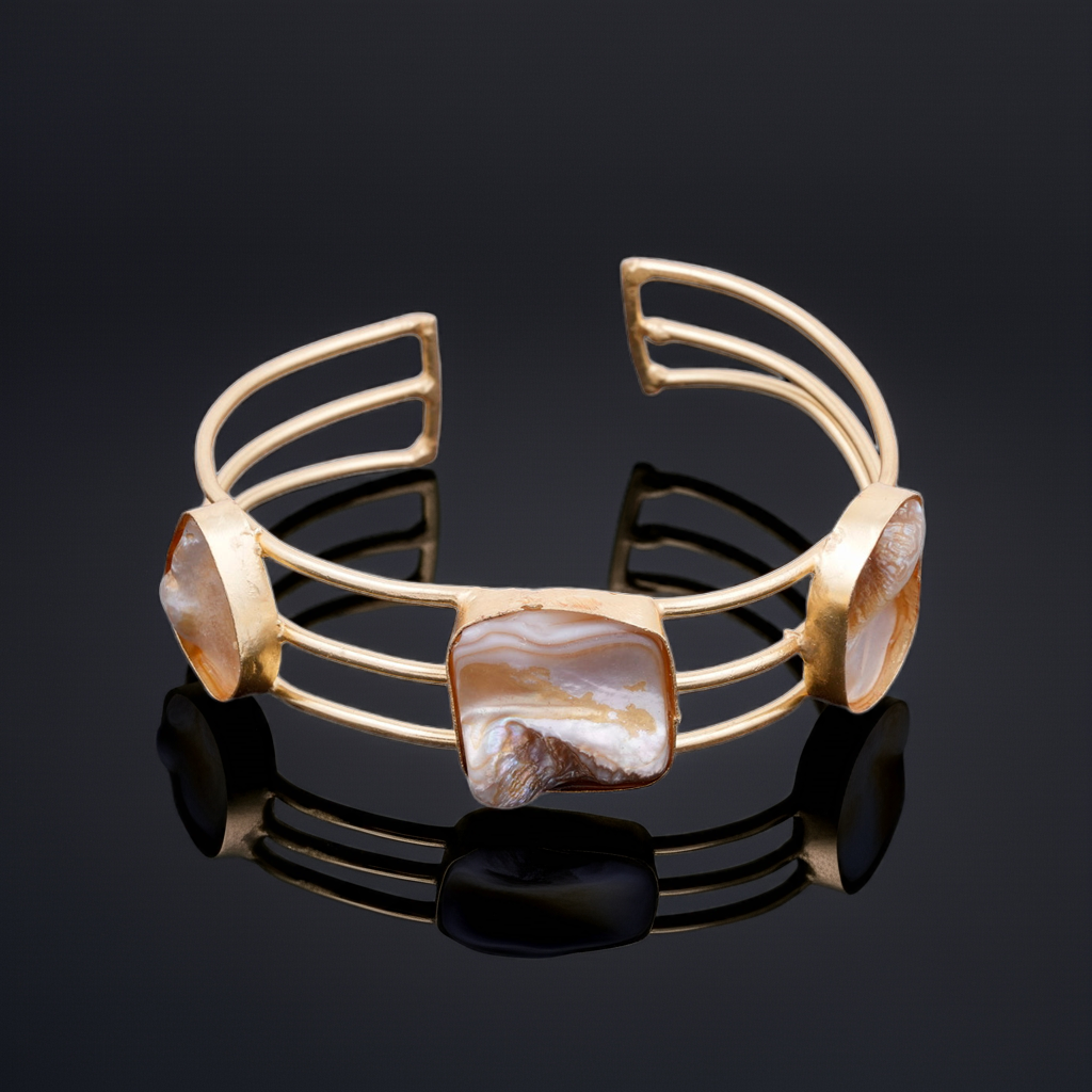 Marble kada bangle wrap