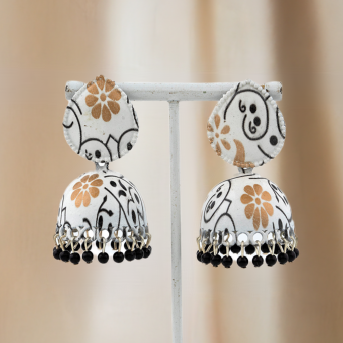 Ivory golden Earrings