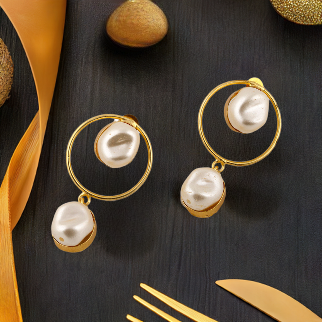 Pearl Droplet Earring