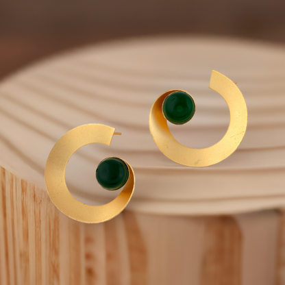 Green Turner Earrings