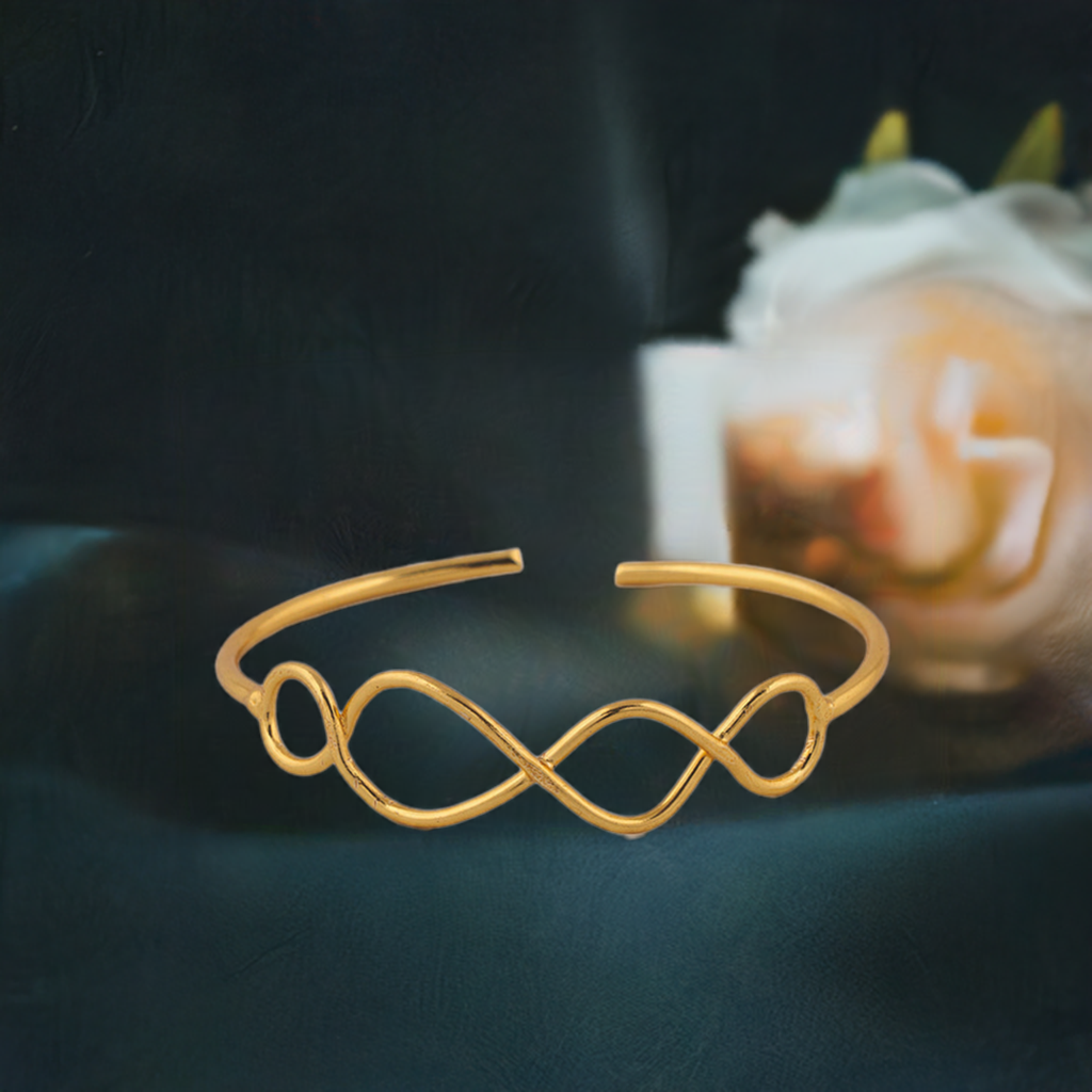 Golden infinity band